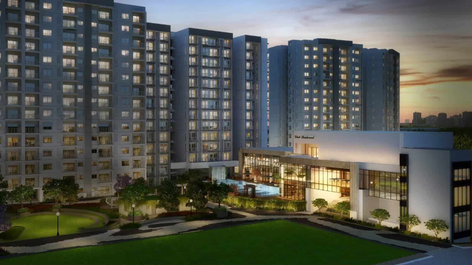 L&T Realty Raintree Boulevard 3&4 BHK Flats in Hebbal, Bangalore