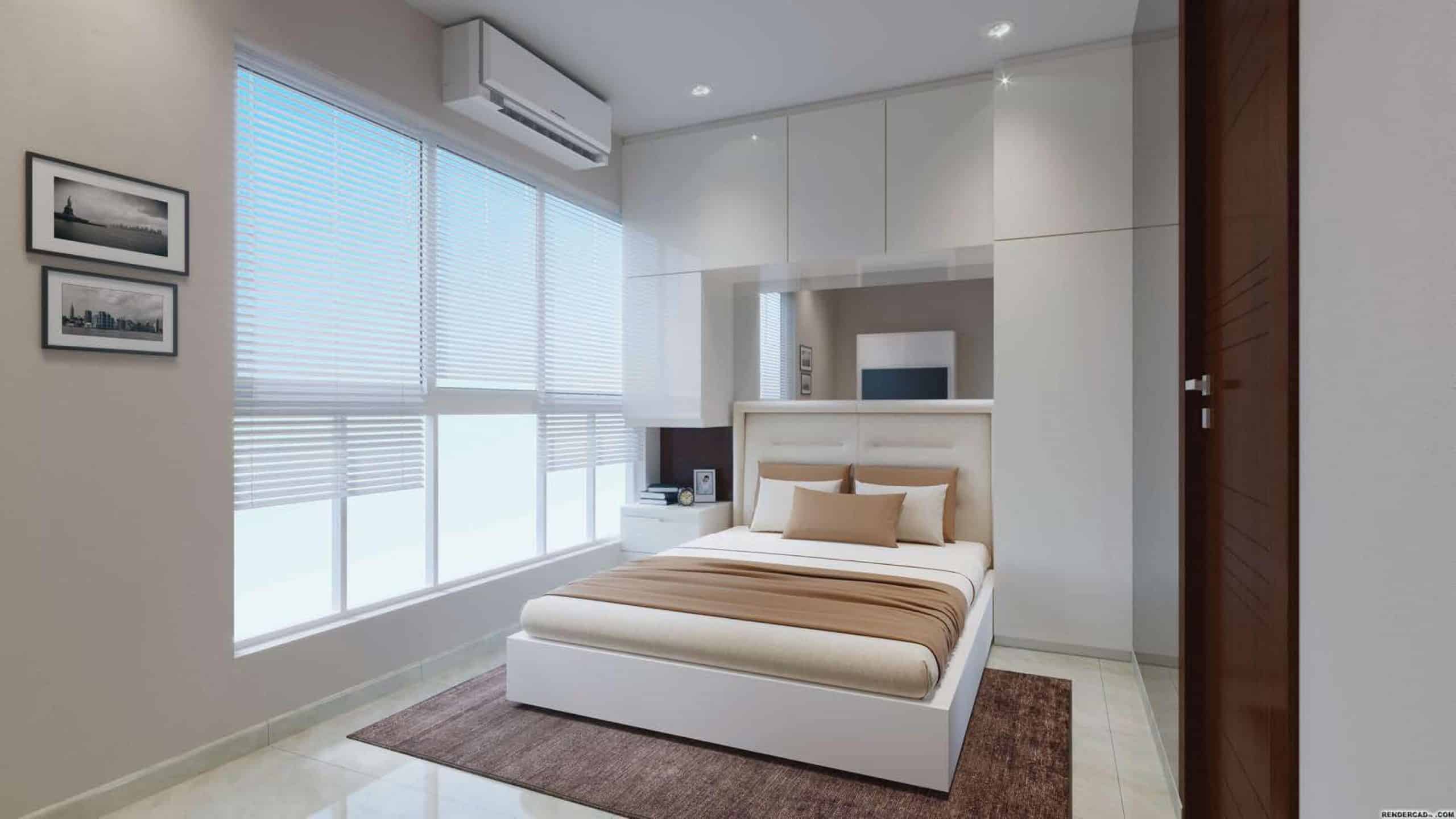 2 BHK BedRoom View of Centrona