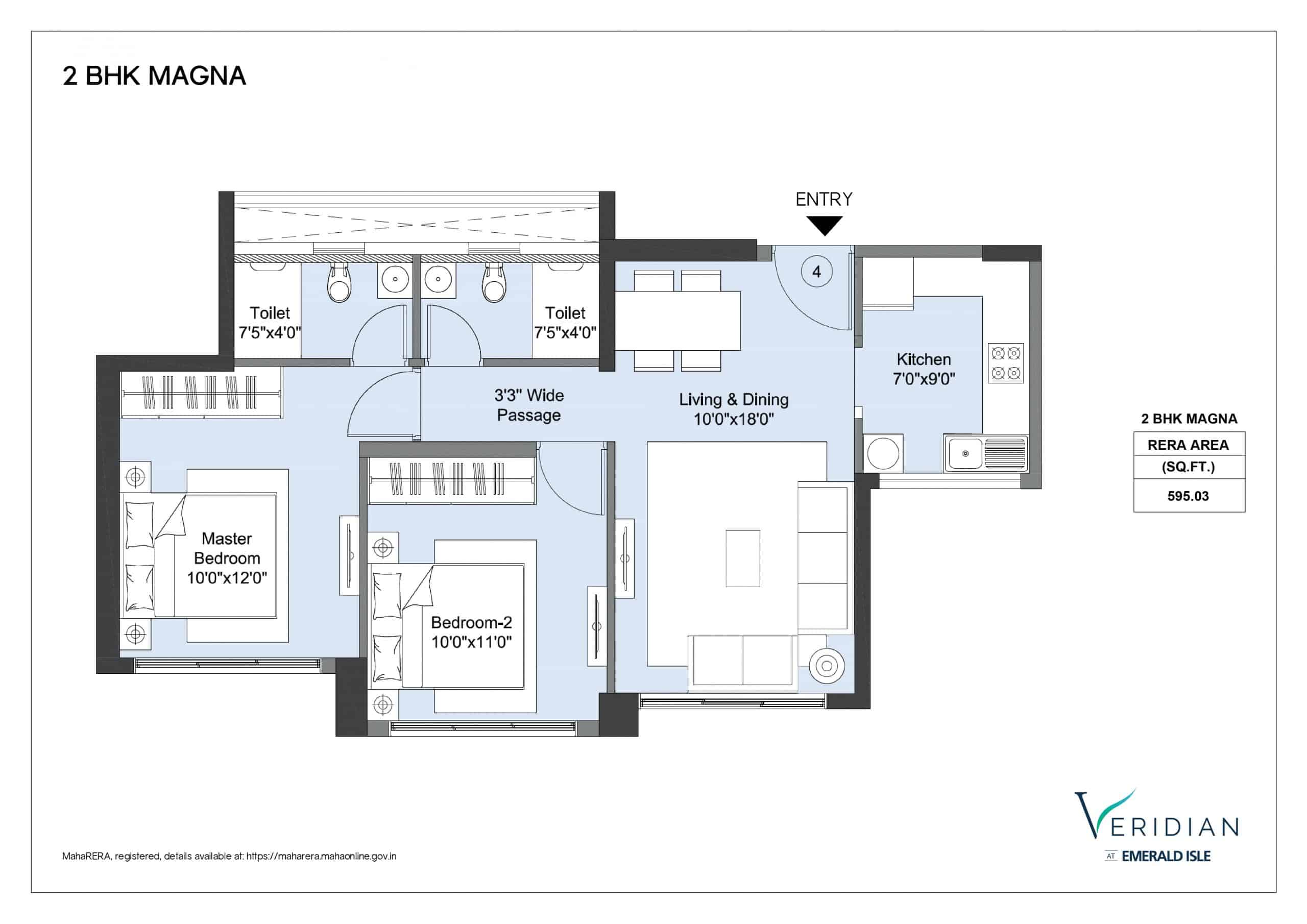 2 BHK Magna at Veridian scaled