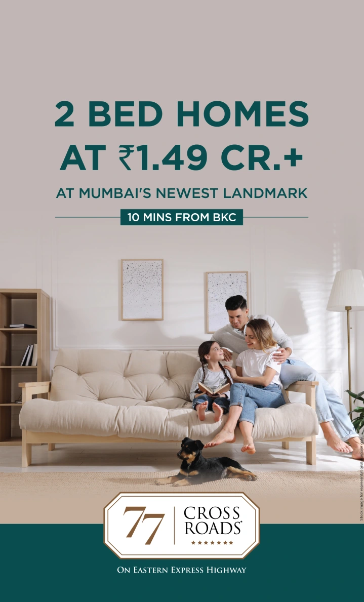 L&T Realty 77 Crossroads 1 & 2 BHK Flats in Ghatkopar