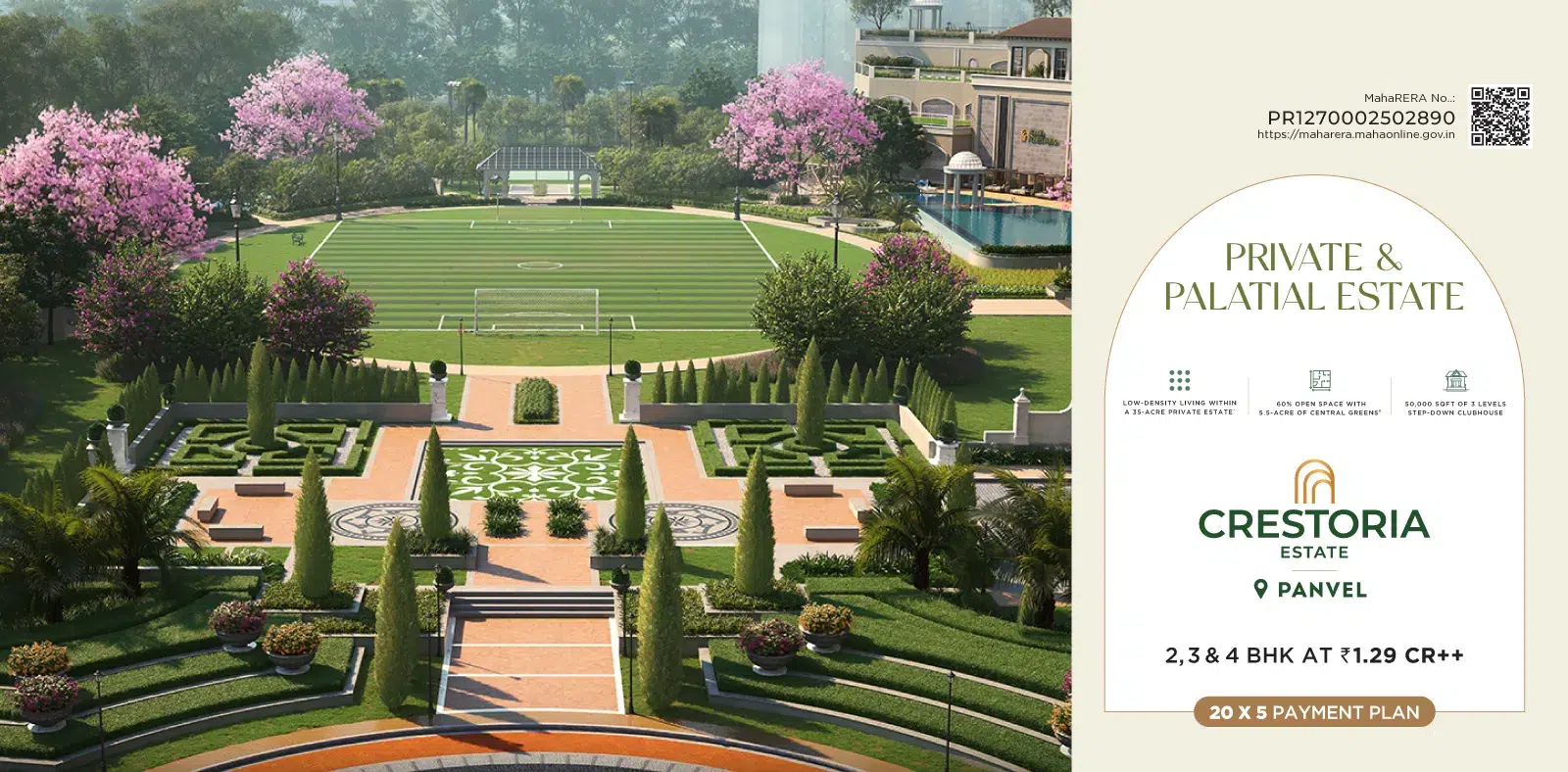 L&T Crestoria Estate, Panvel, Navi Mumbai in Panvel, Navi Mumbai